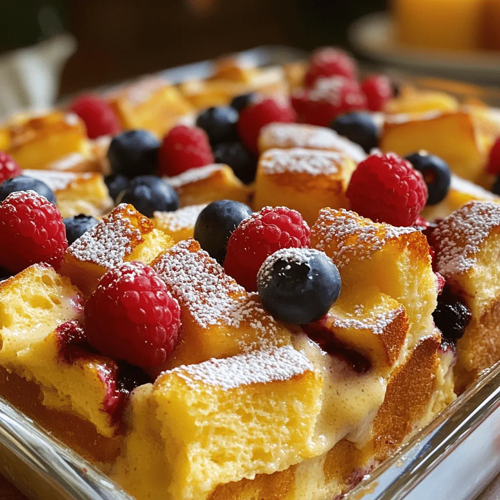 Overnight French Toast Casserole Simple and Tasty Treat
