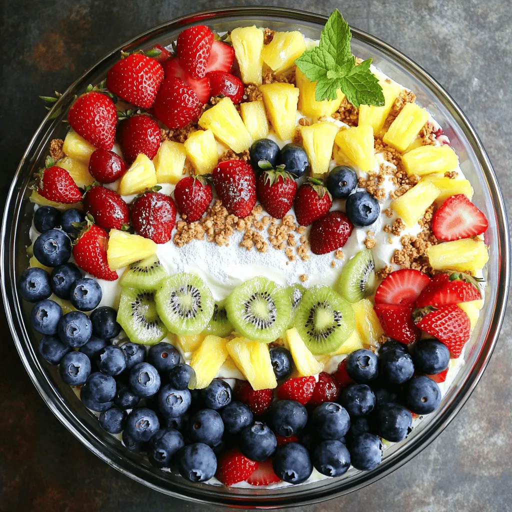 Cheesecake Fruit Salad Delightful and Easy Recipe