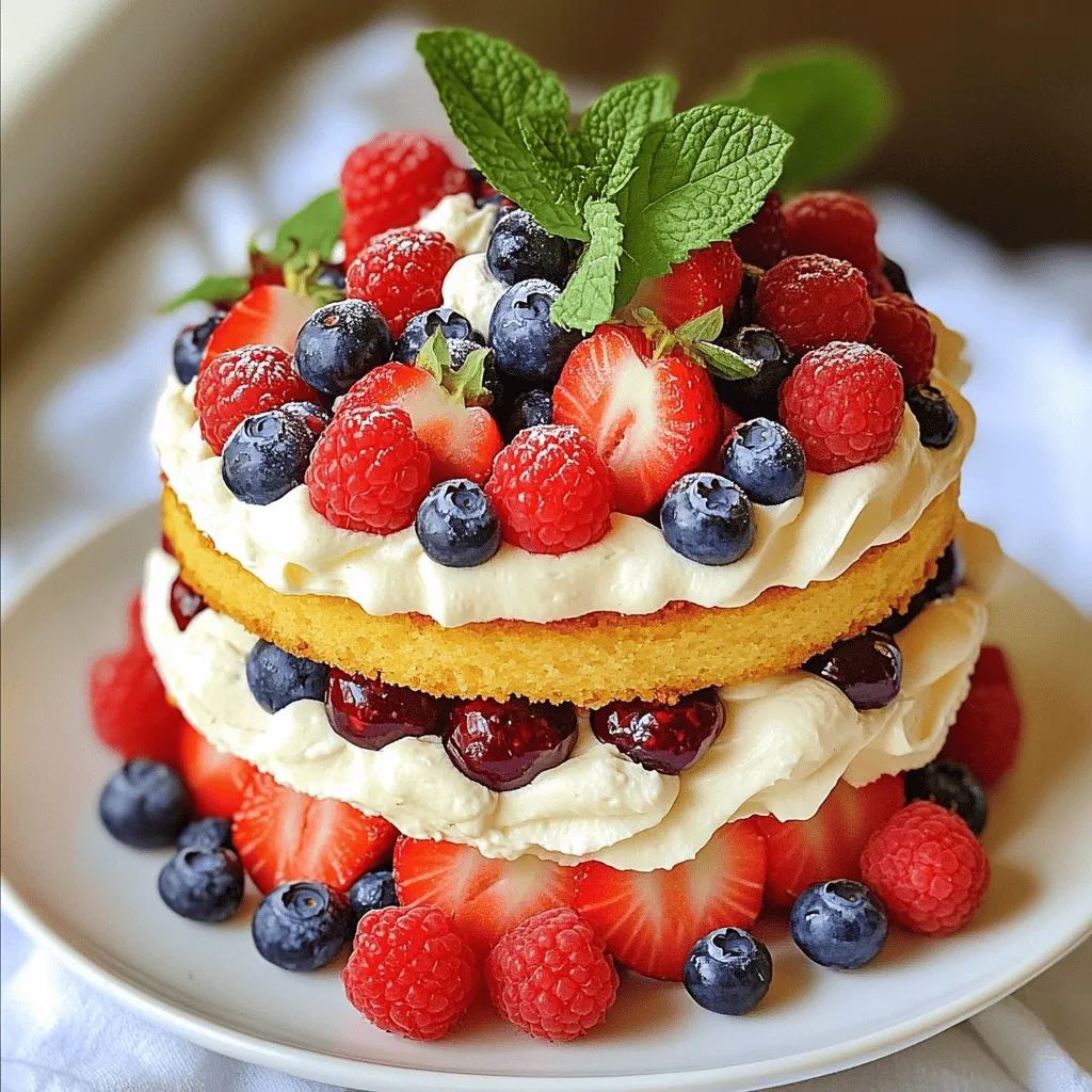 Berry Chantilly Cake Delightful Treat Recipe