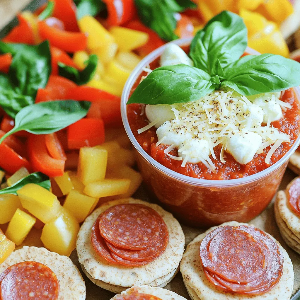 DIY Pizza Lunchables Fun and Easy Meal Idea