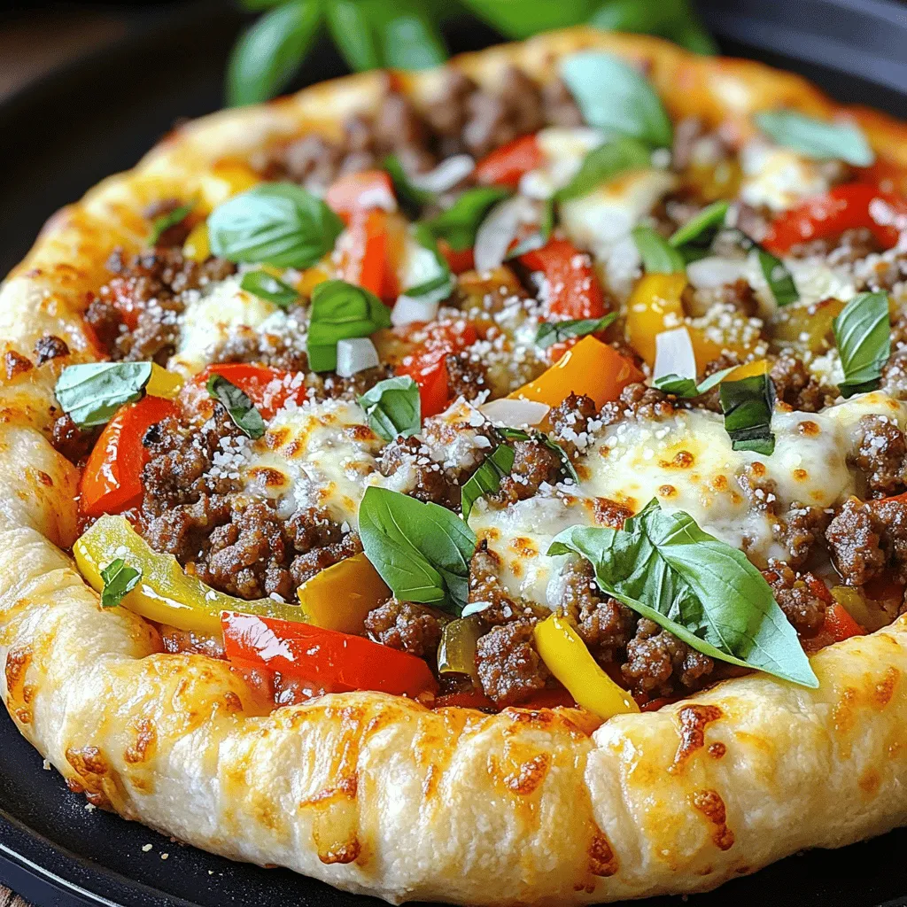The Pizza Burger Pie Delightful Family Meal