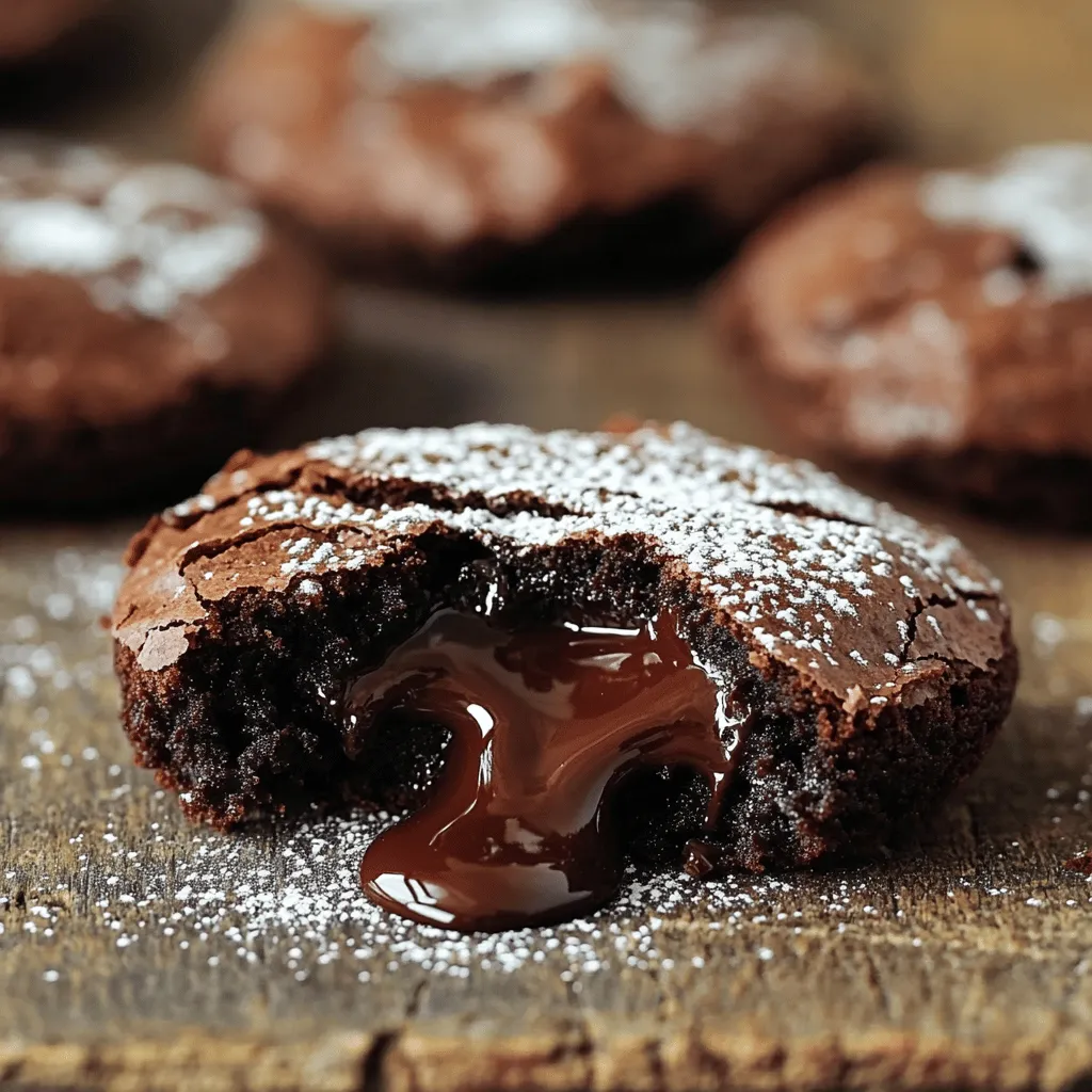 Chocolate Lava Brownie Cookies Irresistible Treat Recipe