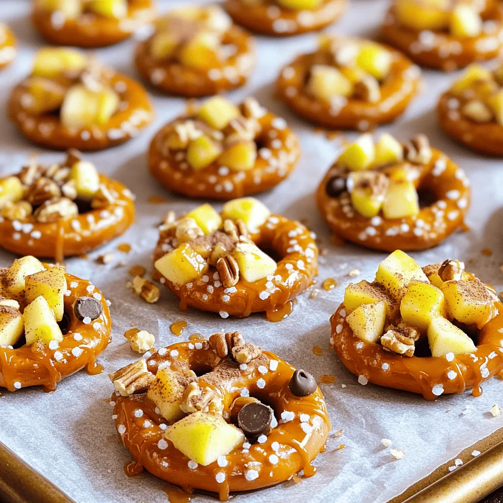 Caramel Apple Pretzel Bites Delightful Treat Recipe