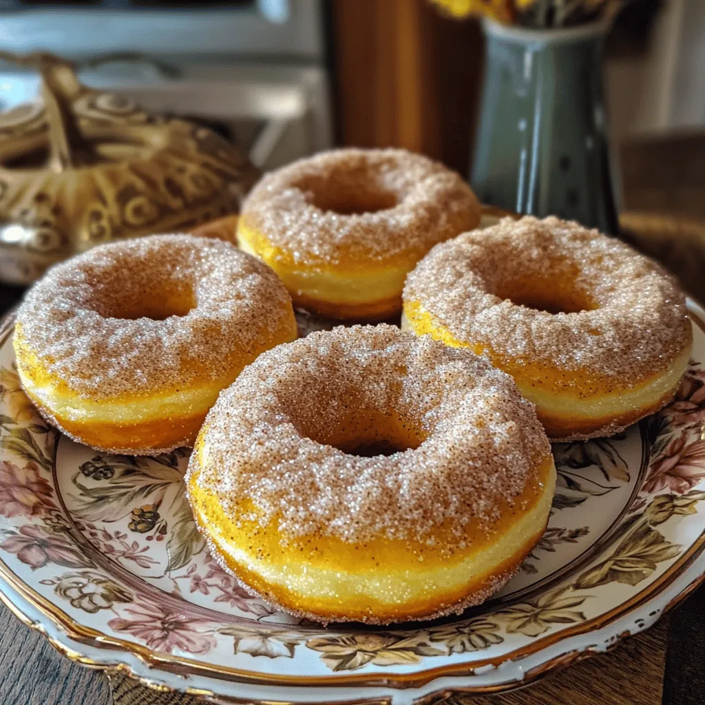Pumpkin Cinnamon Sugar Donuts Irresistible Batch Recipe