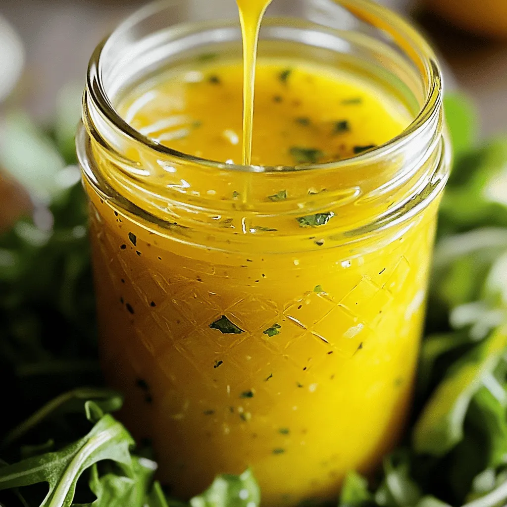 Lemon Vinaigrette Dressing Simple and Fresh Recipe