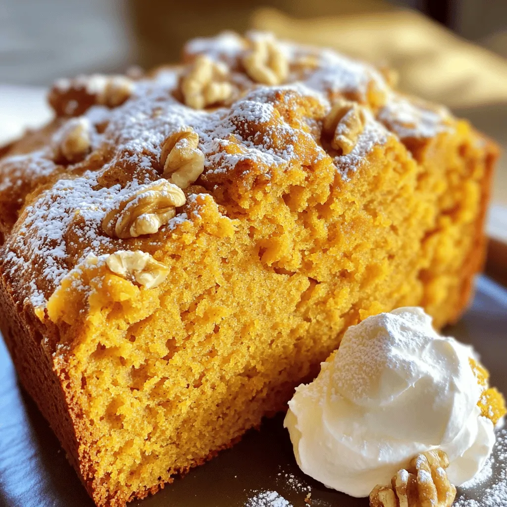 Cream Cheese Pumpkin Bread Rich and Cozy Delight
