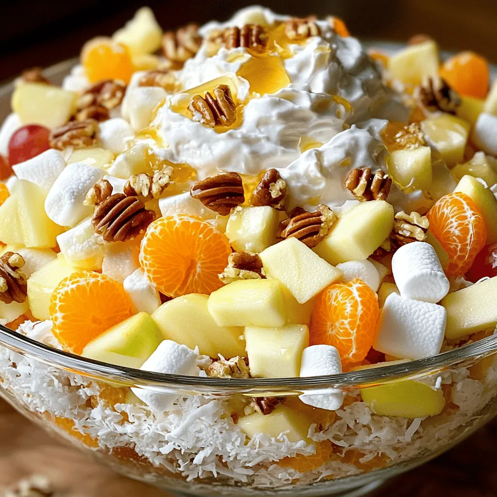 Ambrosia Salad Delightful and Refreshing Recipe