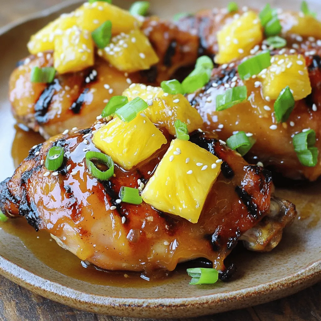 Brown Sugar Pineapple Chicken Flavorful and Easy Recipe