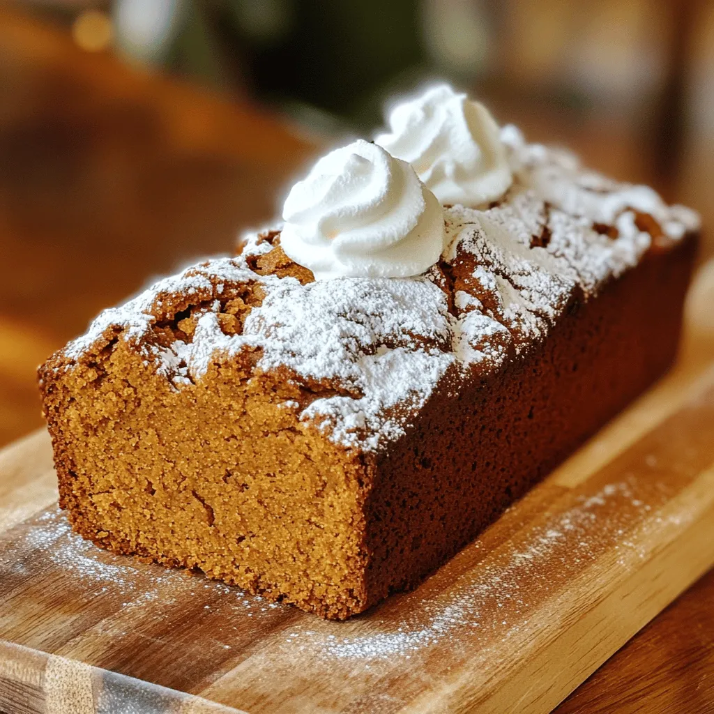Pumpkin Gingerbread Delight Simple and Tasty Recipe