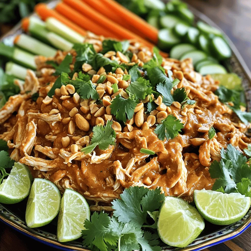 Slow Cooker Chicken Satay Flavorful and Easy Meal