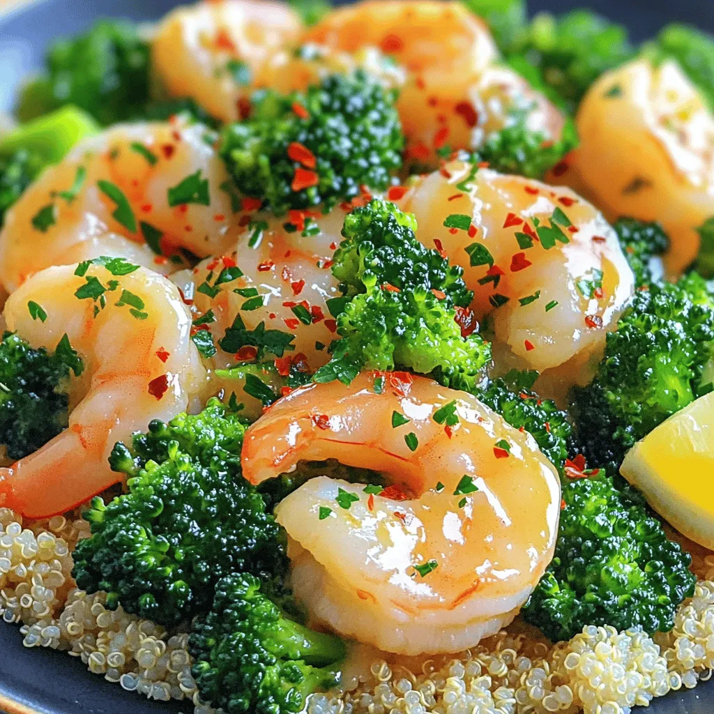 Garlic Butter Shrimp and Broccoli Flavorful Delight