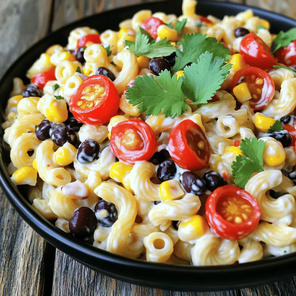 Southwest Chipotle Pasta Salad Flavorful Fresh Delight
