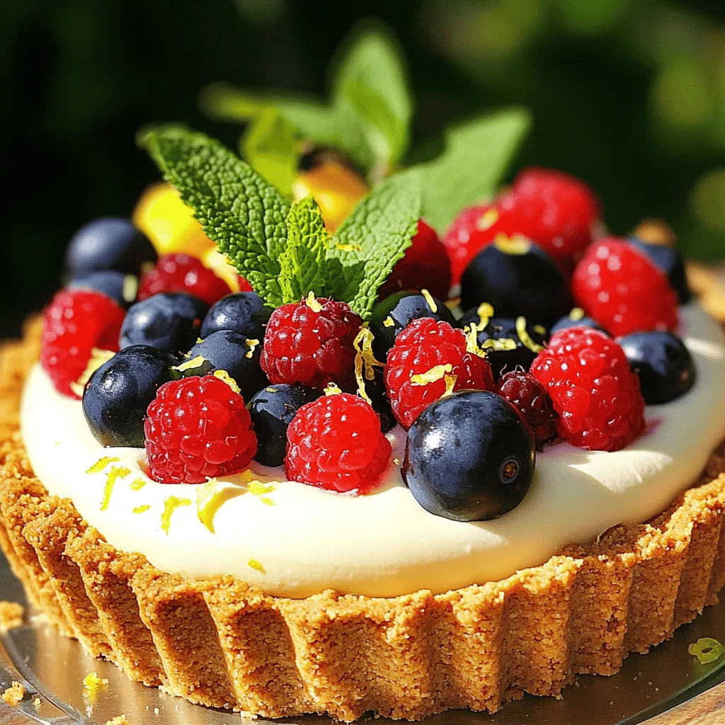 Rich White Chocolate Mousse Tart Delightful Recipe