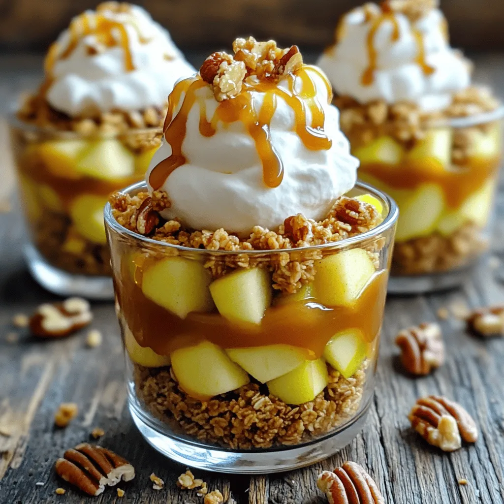 Caramel Apple Dessert Cups Tasty and Simple Treat