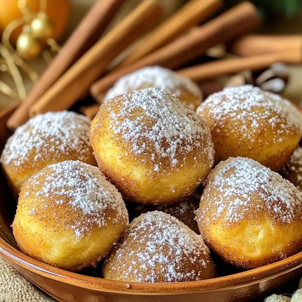 Air Fryer Gingerbread Donut Holes Easy and Delicious Recipe