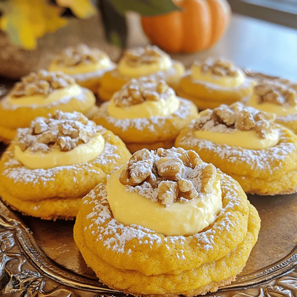 Pumpkin Cheesecake Cookies Irresistible Fall Treat