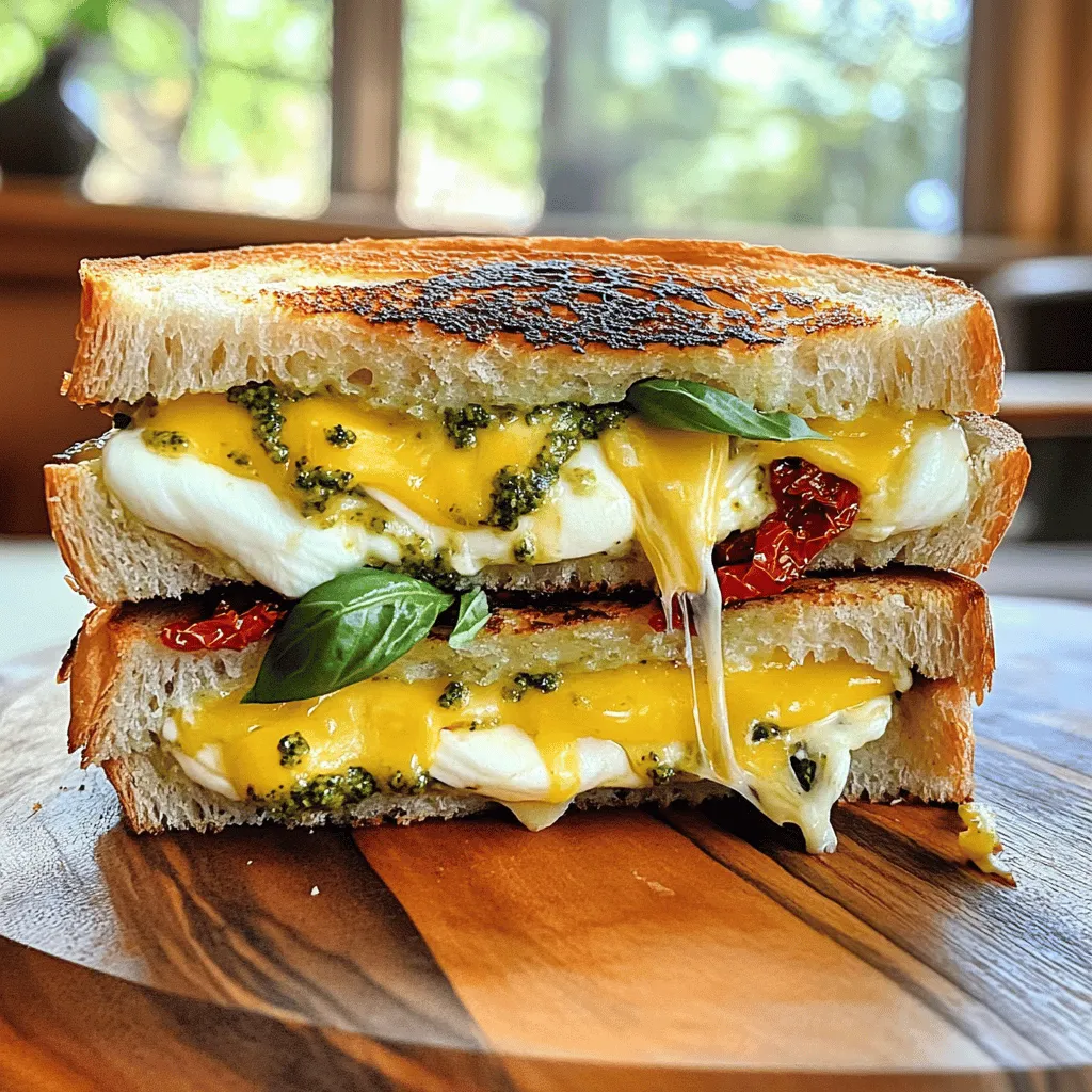 Italian Grilled Cheese Sandwiches for Tasty Meals