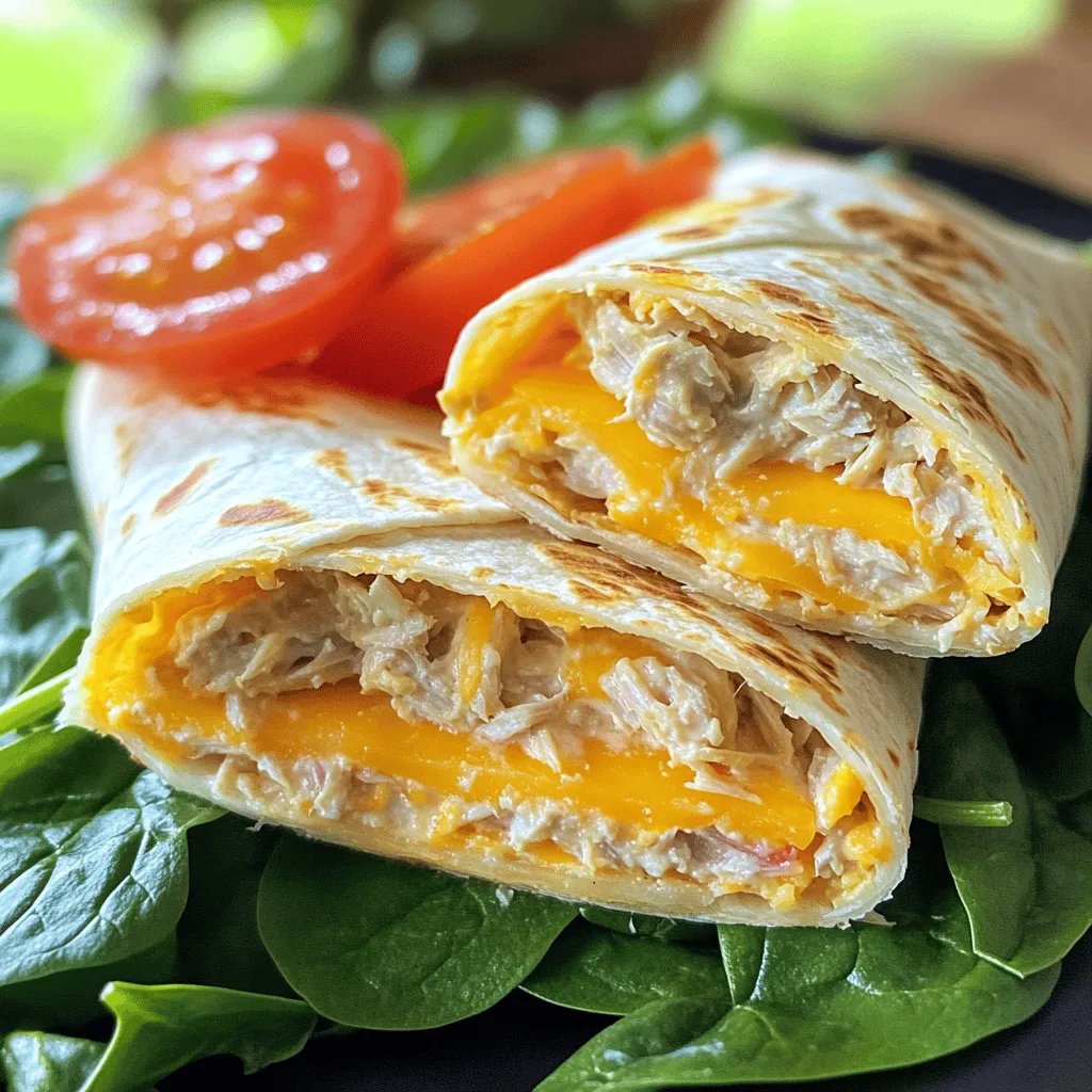 Tuna Melt Wrap Delightful and Easy Meal Choice