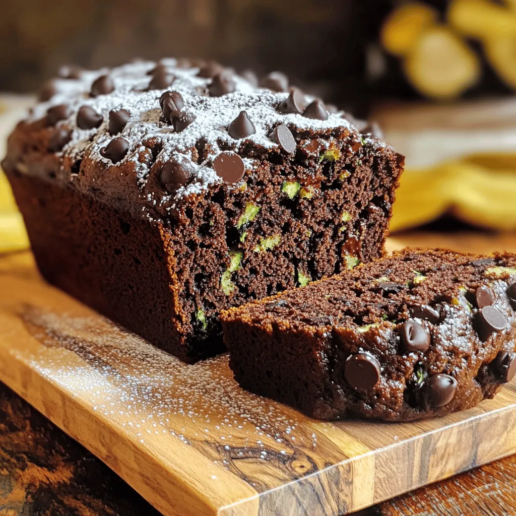 Healthy Chocolate Zucchini Bread Delicious and Easy Recipe