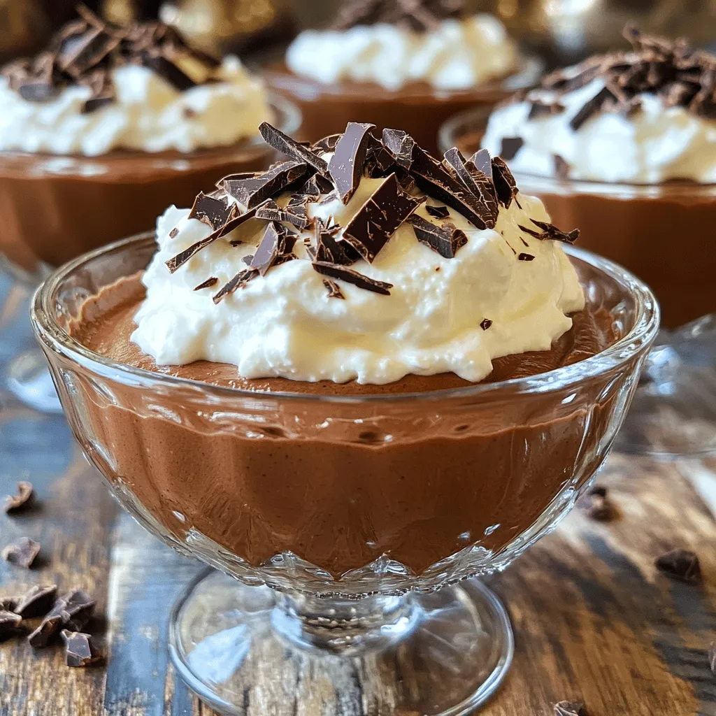 High-Protein Hot Cocoa Cottage Cheese Mousse Delight