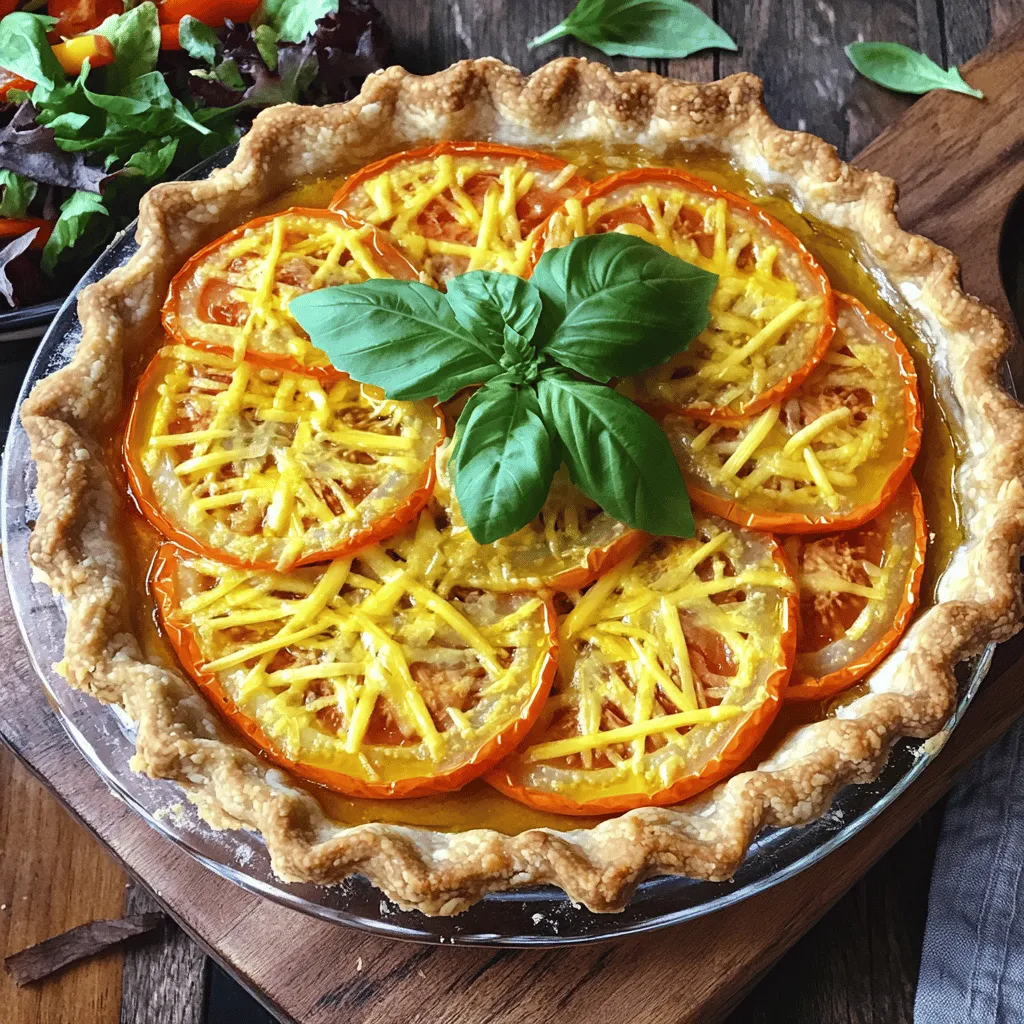 Savory Southern Tomato Pie Flavorful and Easy Dish