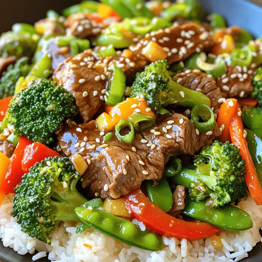 Sesame Ginger Beef Stir-Fry Quick and Simple Recipe