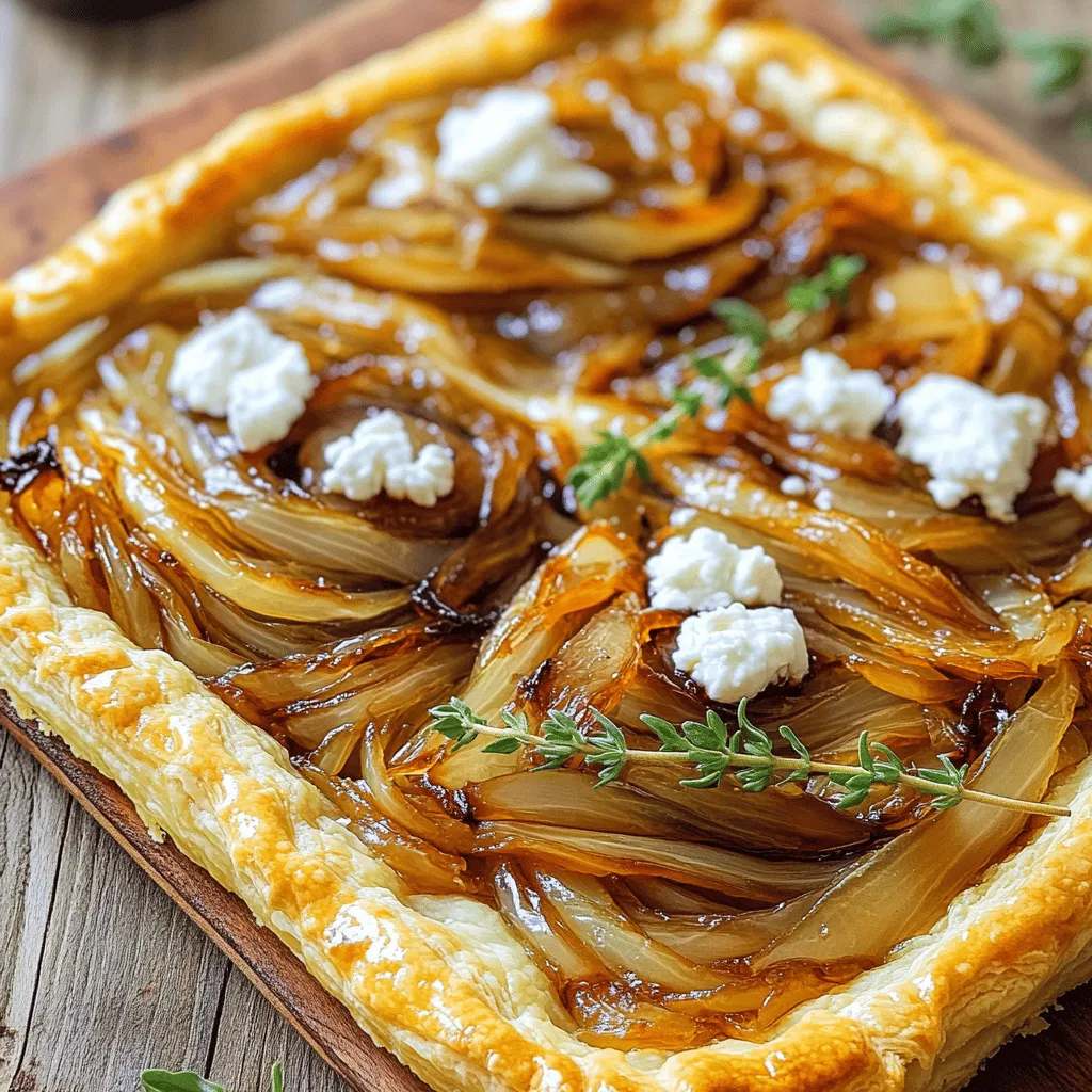 Caramelized Onion Tart Simple Flavorful Delight
