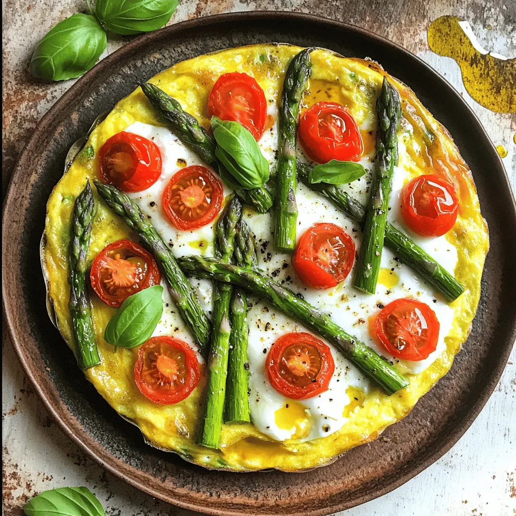 Savory Asparagus Frittata Simple and Healthy Recipe
