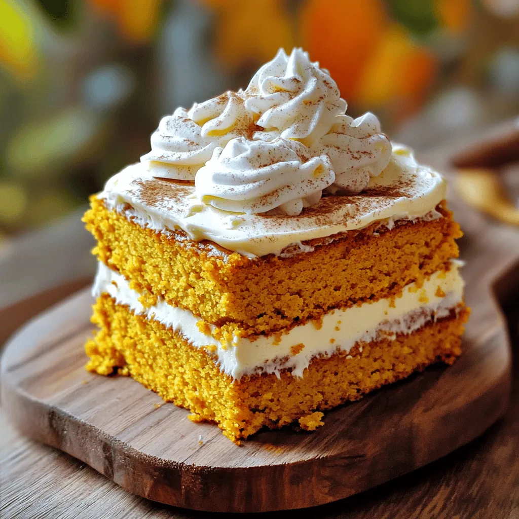 Pumpkin Spice Latte Cake Delightful Fall Flavor