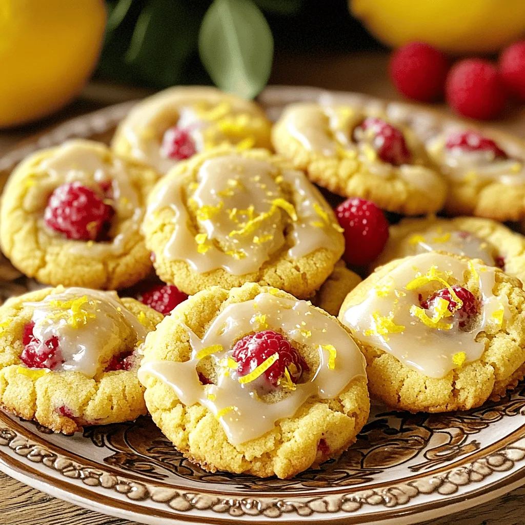 Lemon Raspberry Cookies Fresh and Tasty Treat