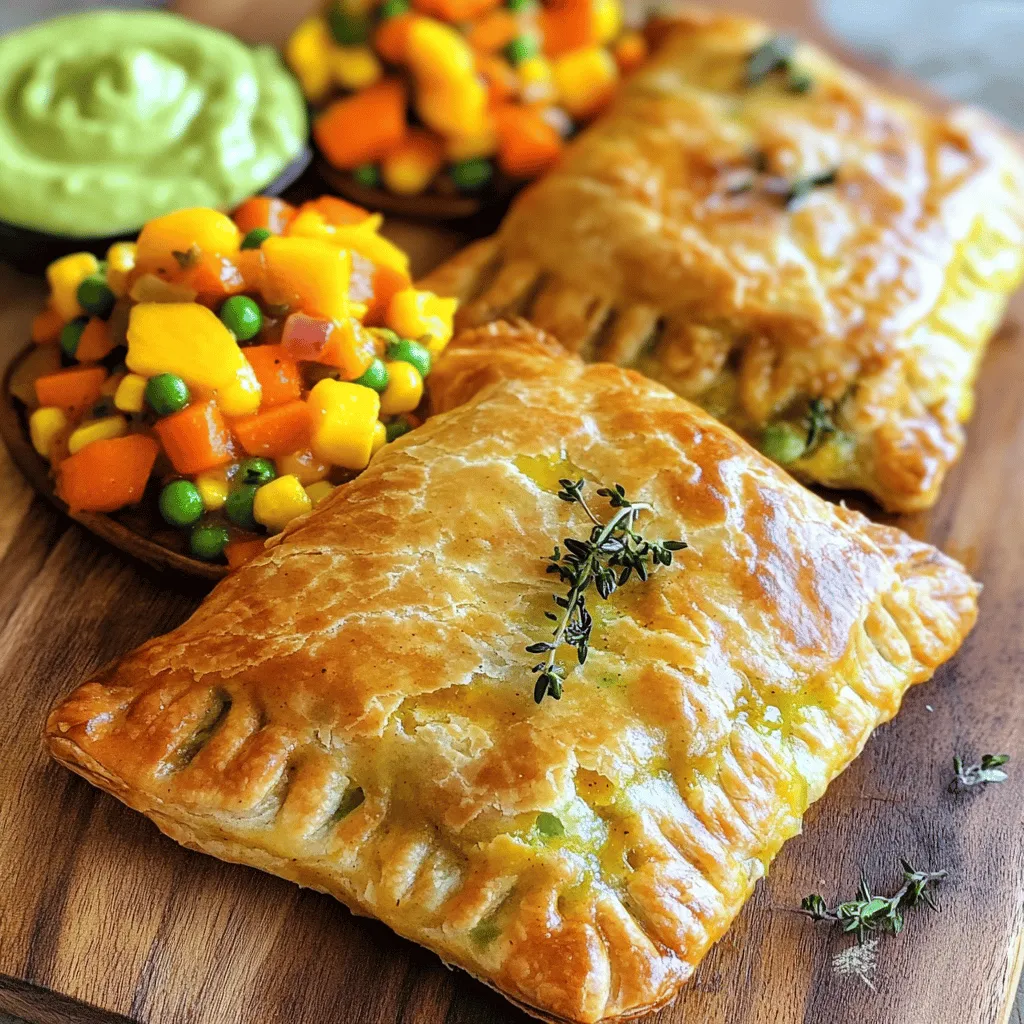 Jamaican Vegetable Patties Flavorful and Satisfying Snack