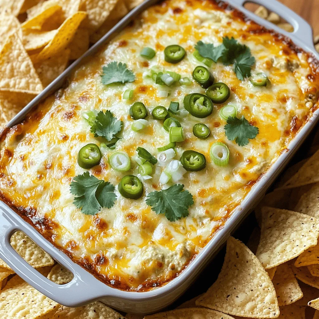 Cheesy Hatch Green Chile Dip Flavorful Party Treat