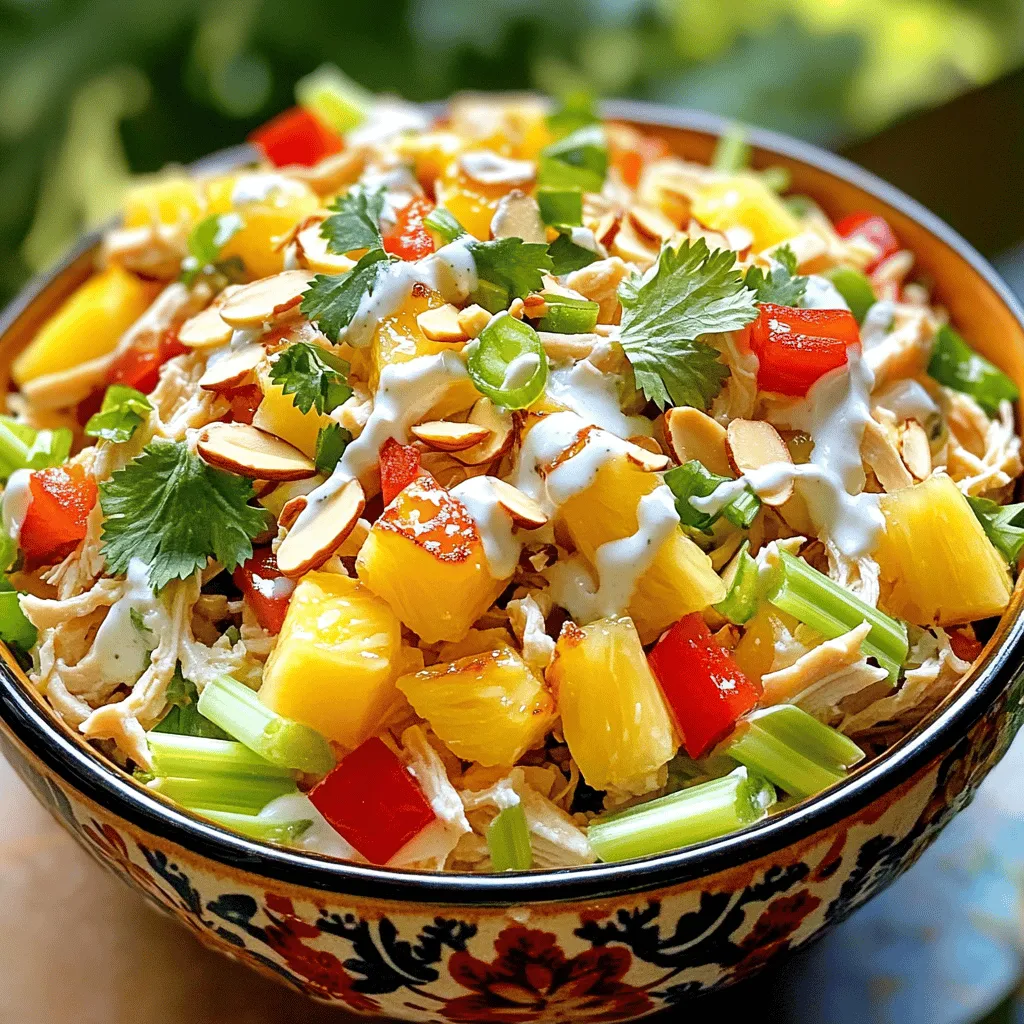 Savory Hawaiian Chicken Salad Recipe to Savor