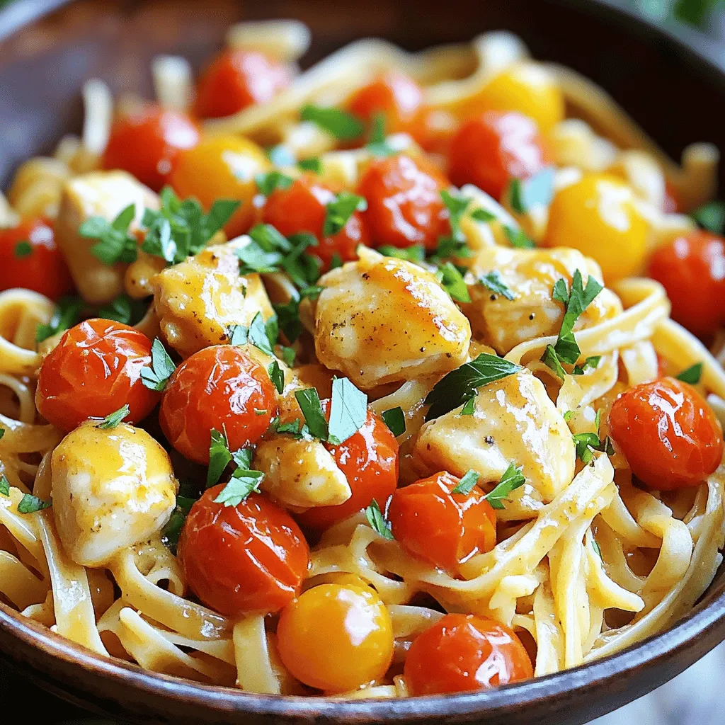 Easy Cowboy Butter Chicken Linguine Flavorful Delight