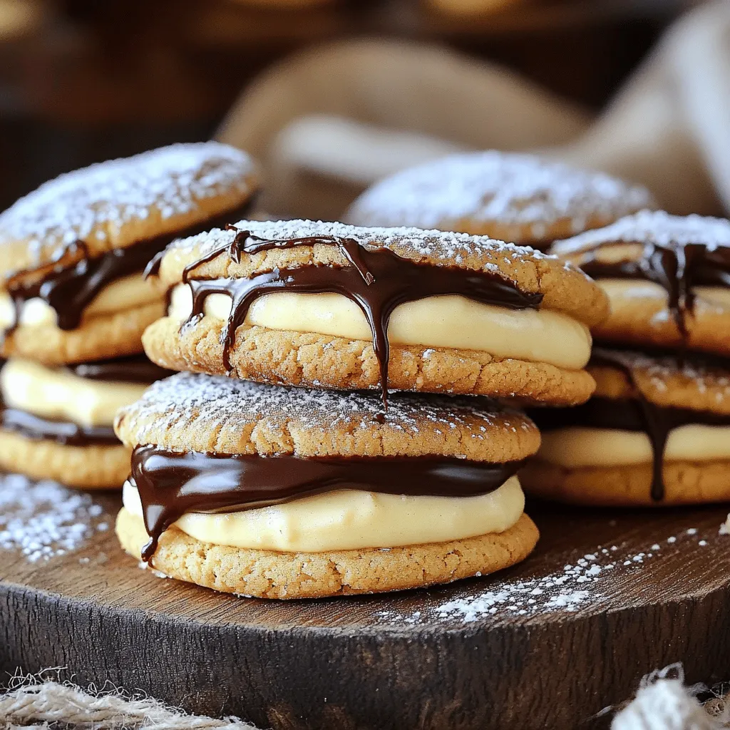 Boston Cream Pie Cookies Delightful and Easy Recipe