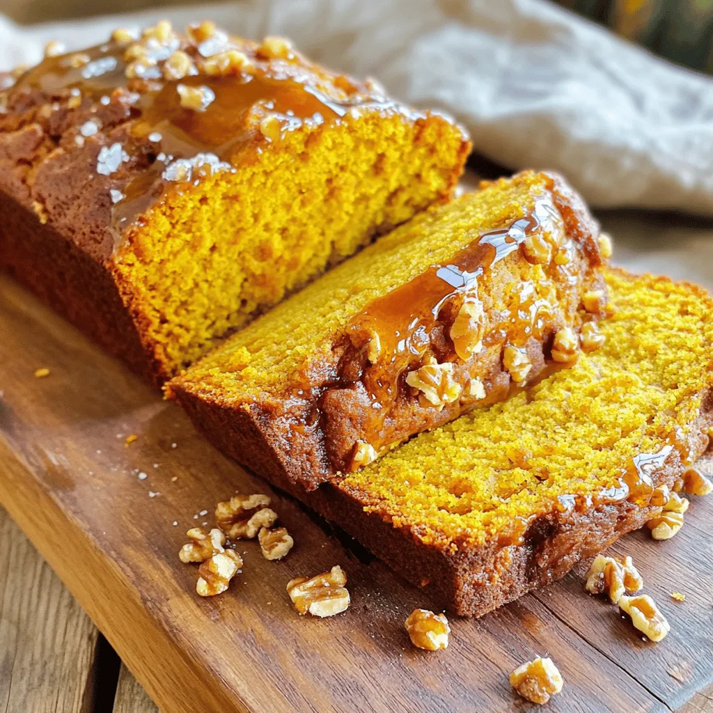 Salted Maple Brown Butter Pumpkin Bread Delight