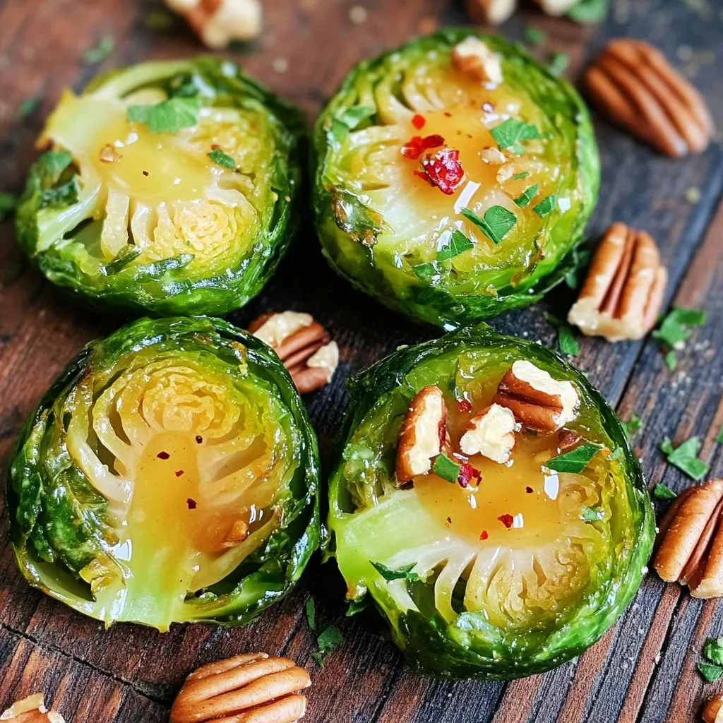 Air Fryer Maple Dijon Brussels Sprouts Flavorful Dish