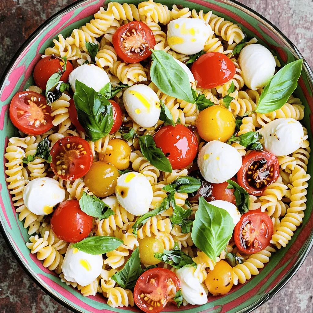 Best Caprese Pasta Salad Flavorful and Fresh Dish