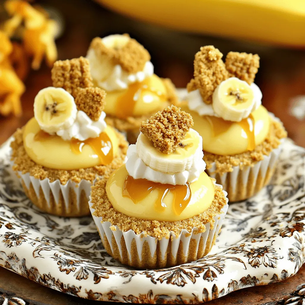Delicious Mini Banana Pudding Cheesecakes Recipe
