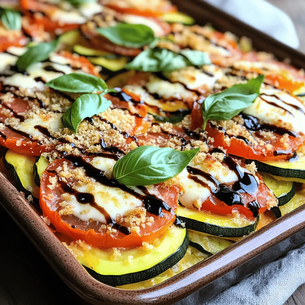 Tomato Zucchini Casserole Flavorful and Easy Recipe