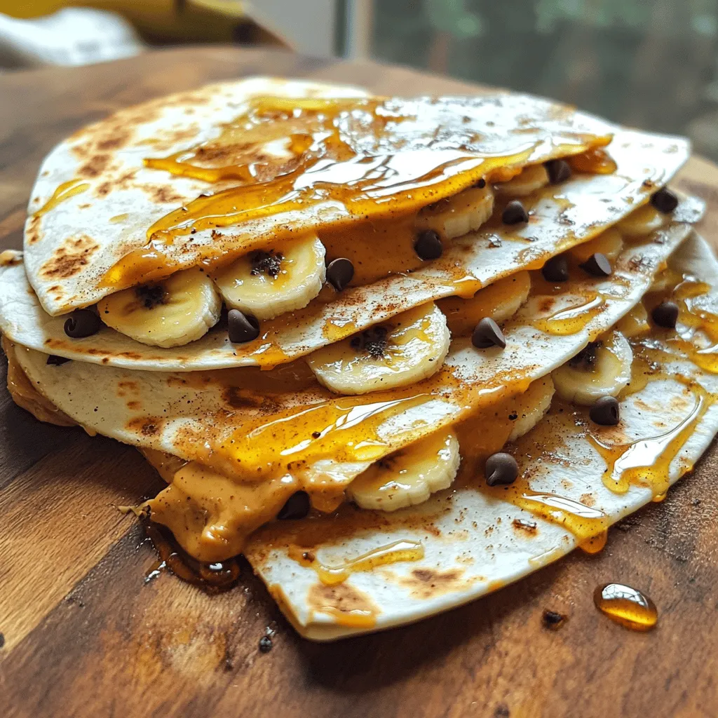 Peanut Butter Quesadilla Simple and Tasty Treat