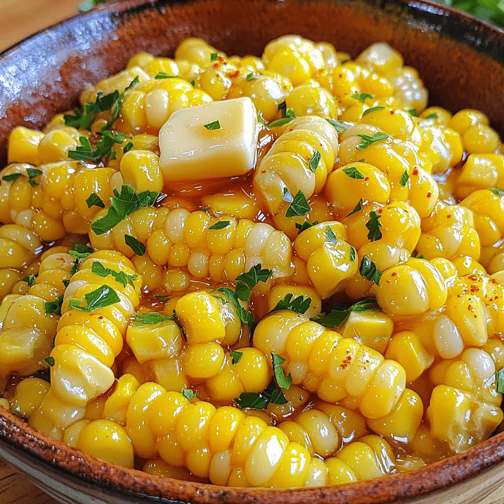 Honey Butter Skillet Corn Sweet and Simple Delight