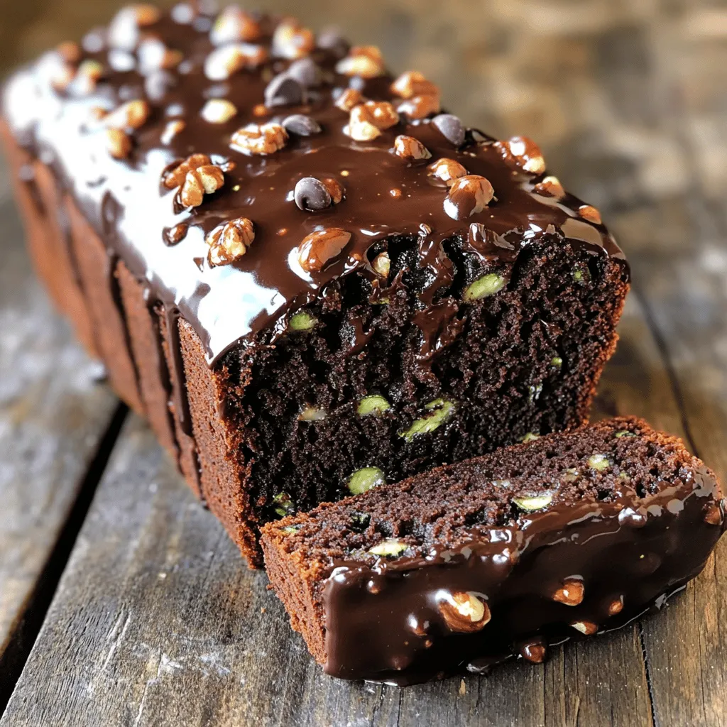 Chocolate Zucchini Bread Rich and Moist Delight