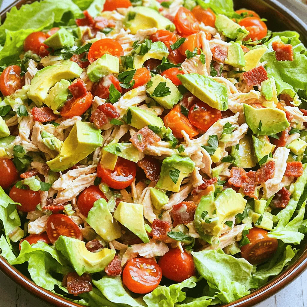 BLT Chicken Salad Fresh and Flavorful Meal Option