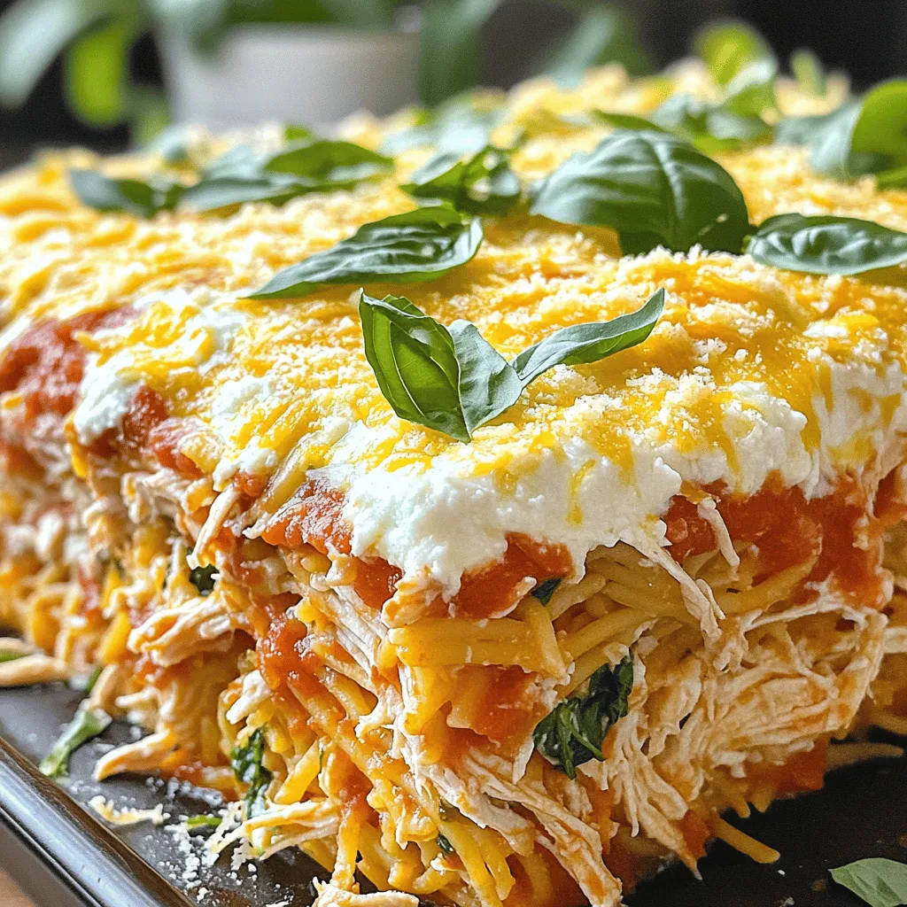 High Protein Chicken Parmesan Casserole Delight