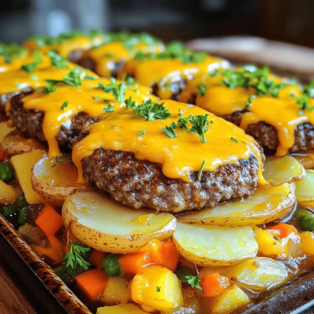 Amish Hamburger Steak Bake Hearty and Comforting Dish