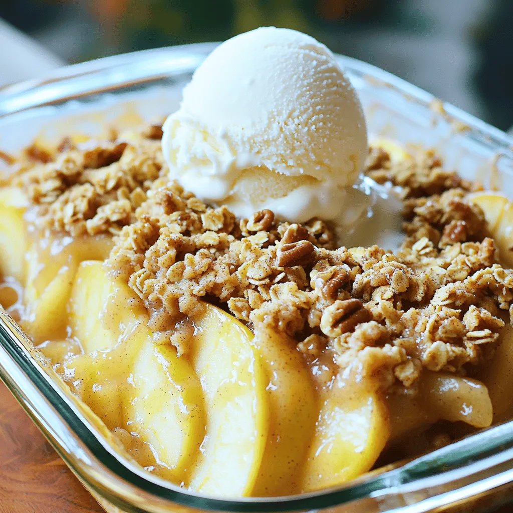 Easy Apple Crisp Delicious Dessert Recipe to Enjoy
