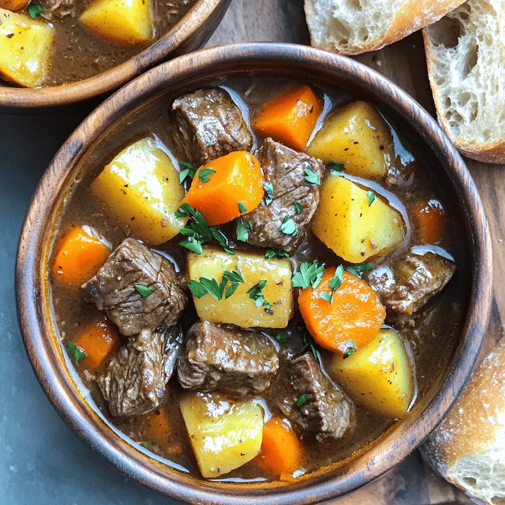 Savory Slow Cooker Beef Stew Simple Comfort Meal