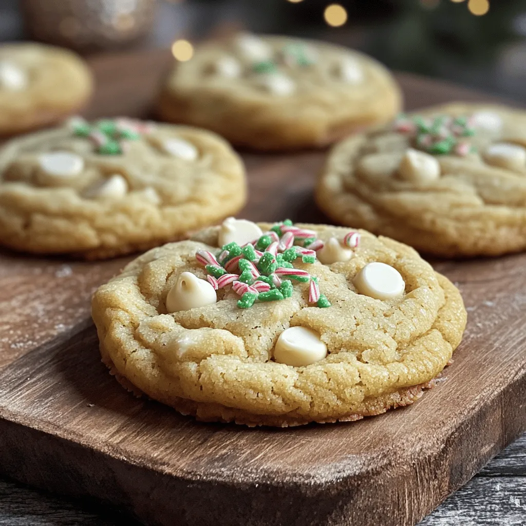 Air Fryer Peppermint White Chocolate Cookies Delight