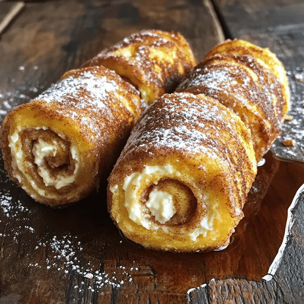 Cinnamon Roll French Toast Roll-Ups Easy and Delicious